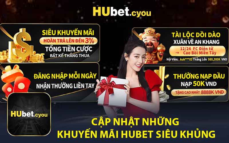 Ưu Đãi Đặc Biệt Dành Cho Thành Viên Mới Tại HUBET